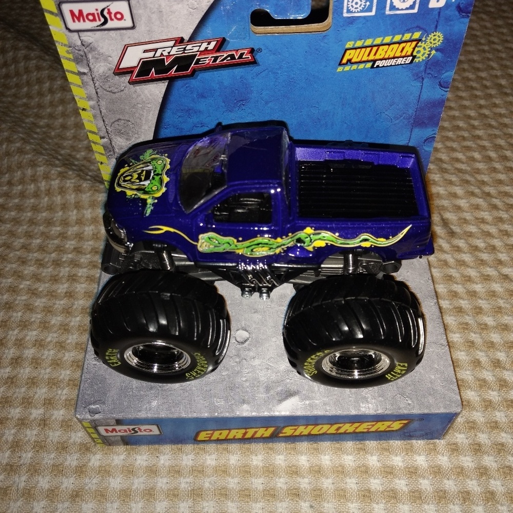 Fresh metal monster truck
